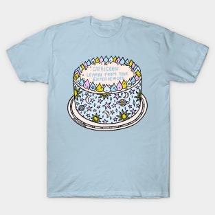 Capricorn Cake T-Shirt